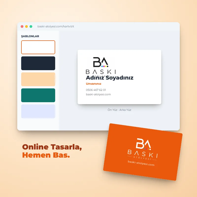 Kartvizit (Online Tasarım)